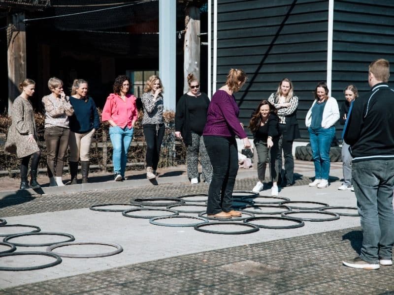 Trek het weiland in en sluit af met een hapje en drankje