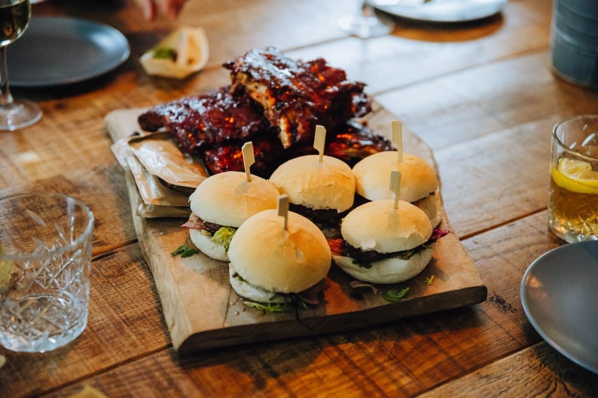 Bourgondisch grillarrangement