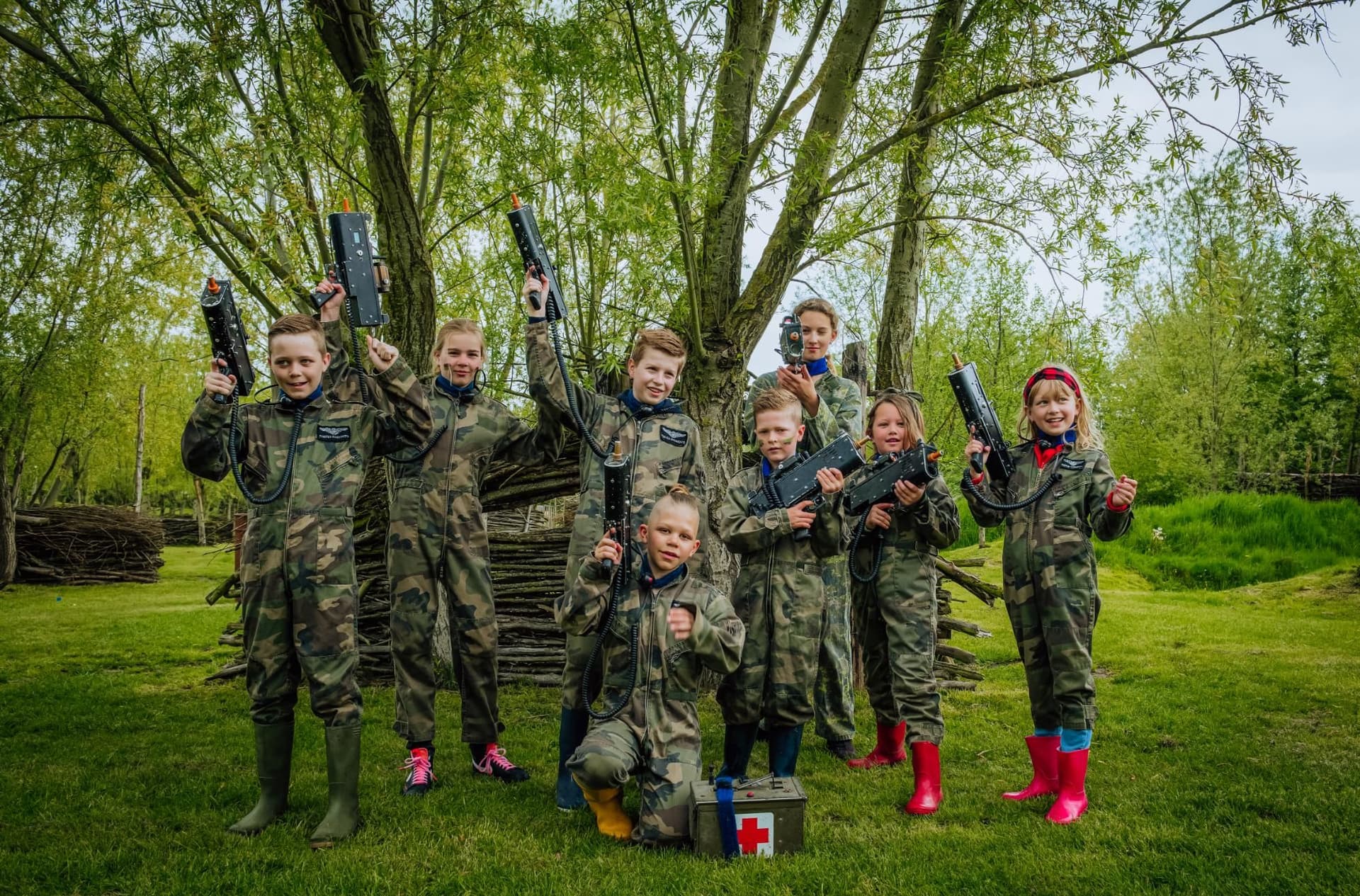Actief kinderfeestje