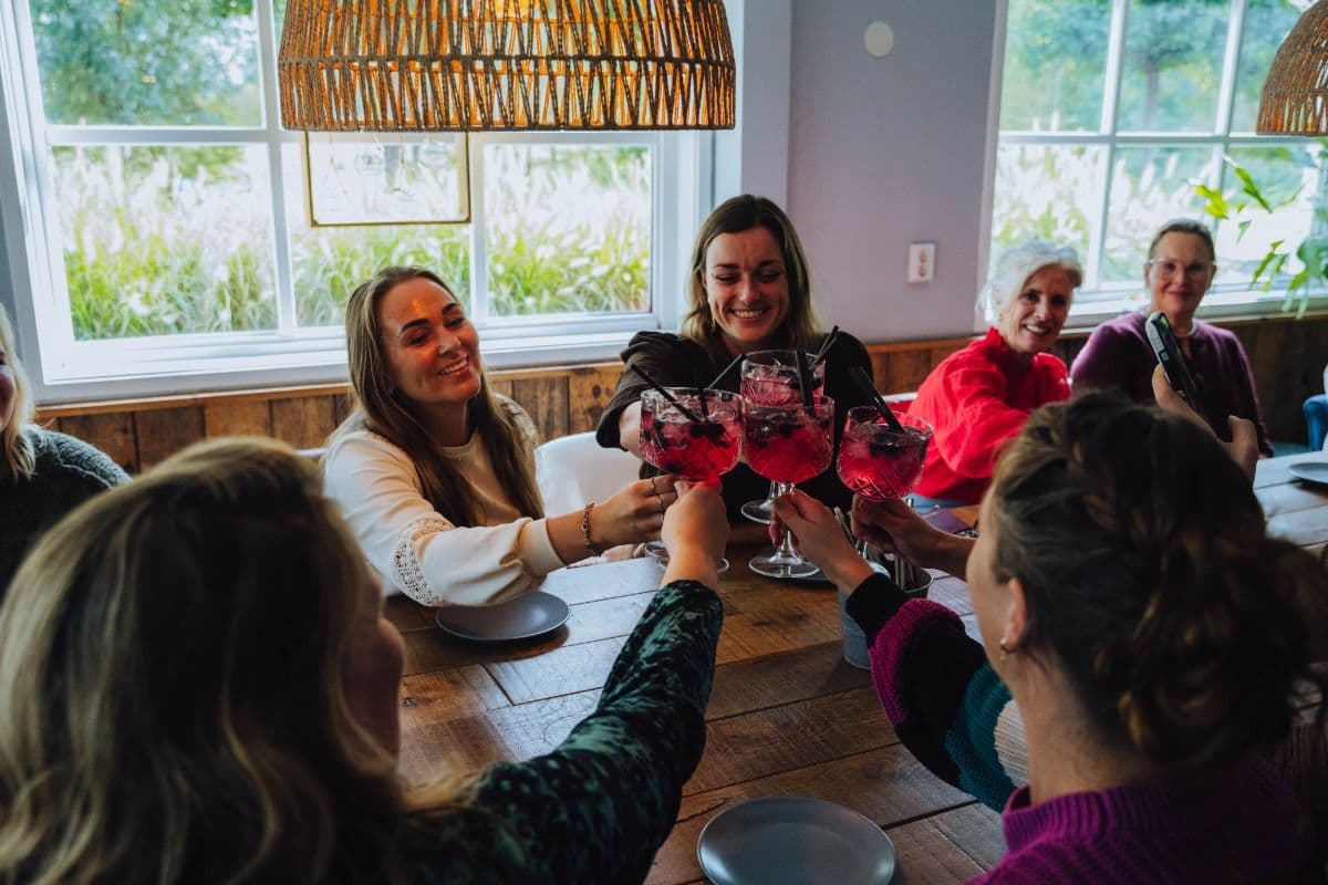Mozaiëk borrelplank met diner